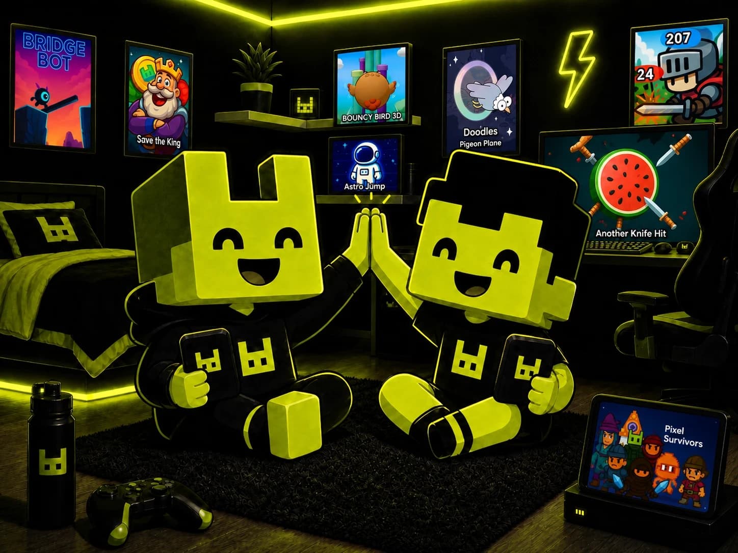 We ran a jam on games you send to a friend