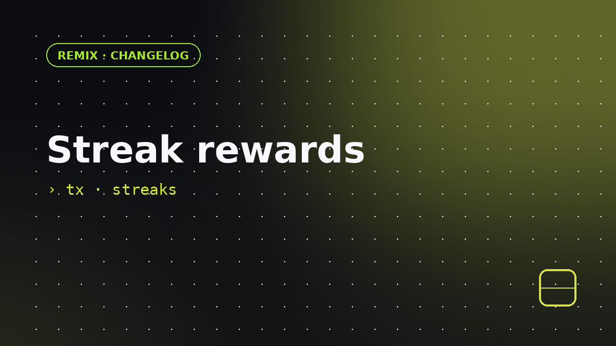 Daily streak takeovers